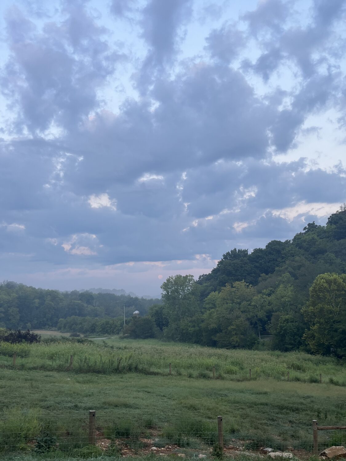 Farm sunrise